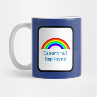 Framed Rainbow for Essential Employees Mug